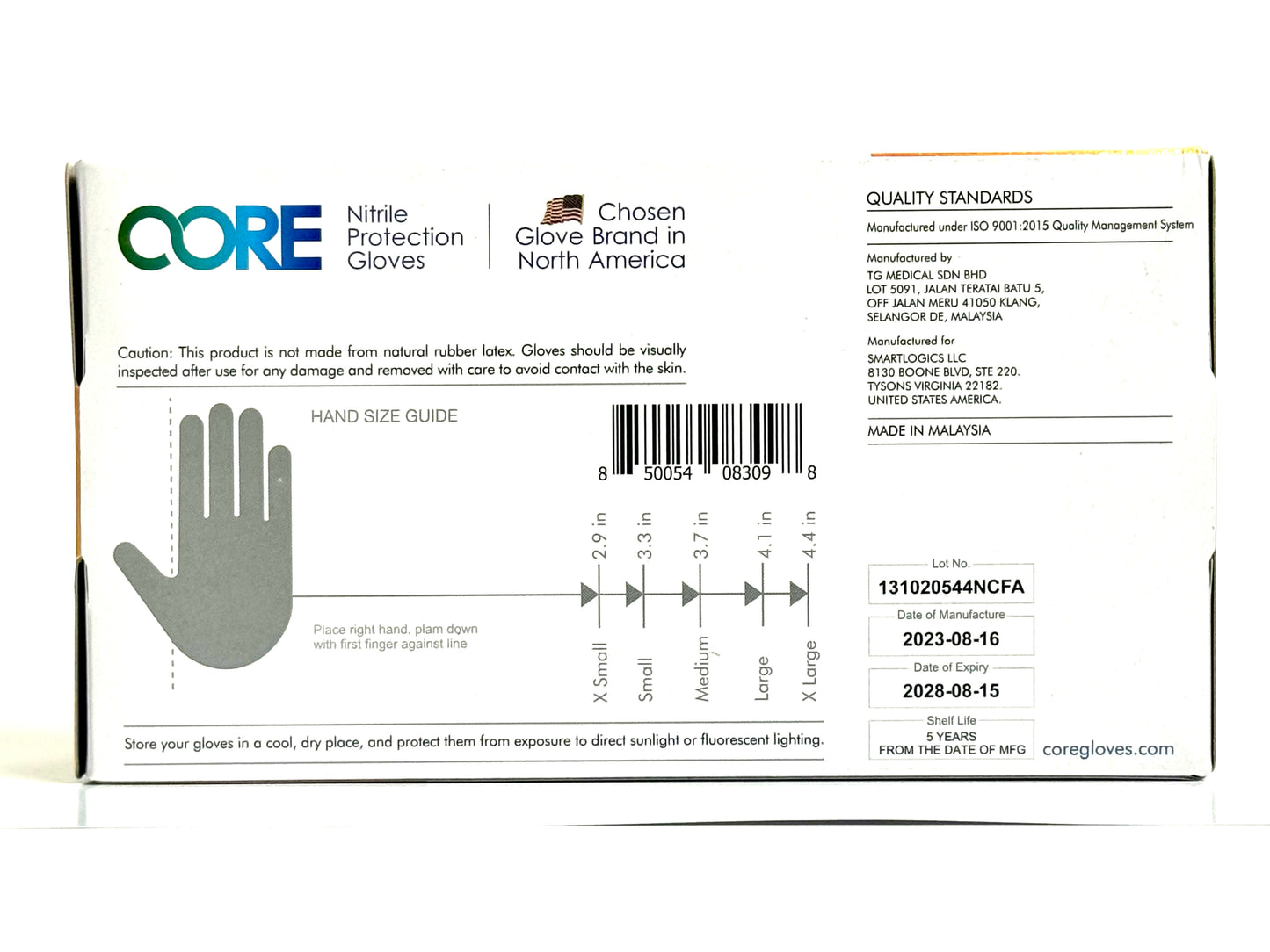 Nitrile Powder Free Non Medical Gloves Case (1000 Gloves)